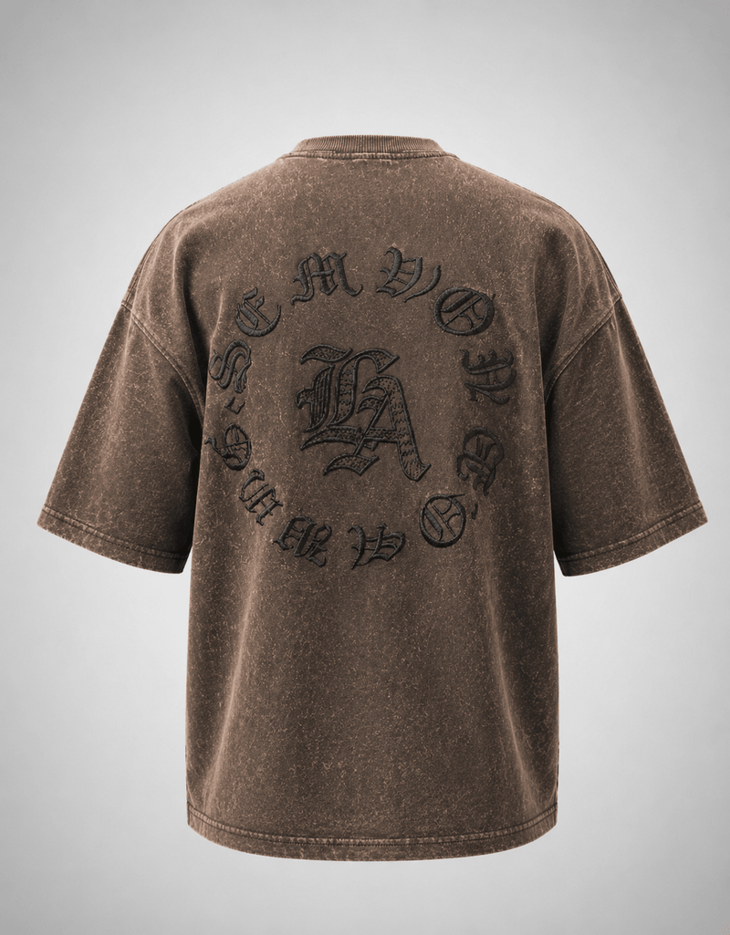 Acid Wash Gothic T-Shirt - DevilDrip.in