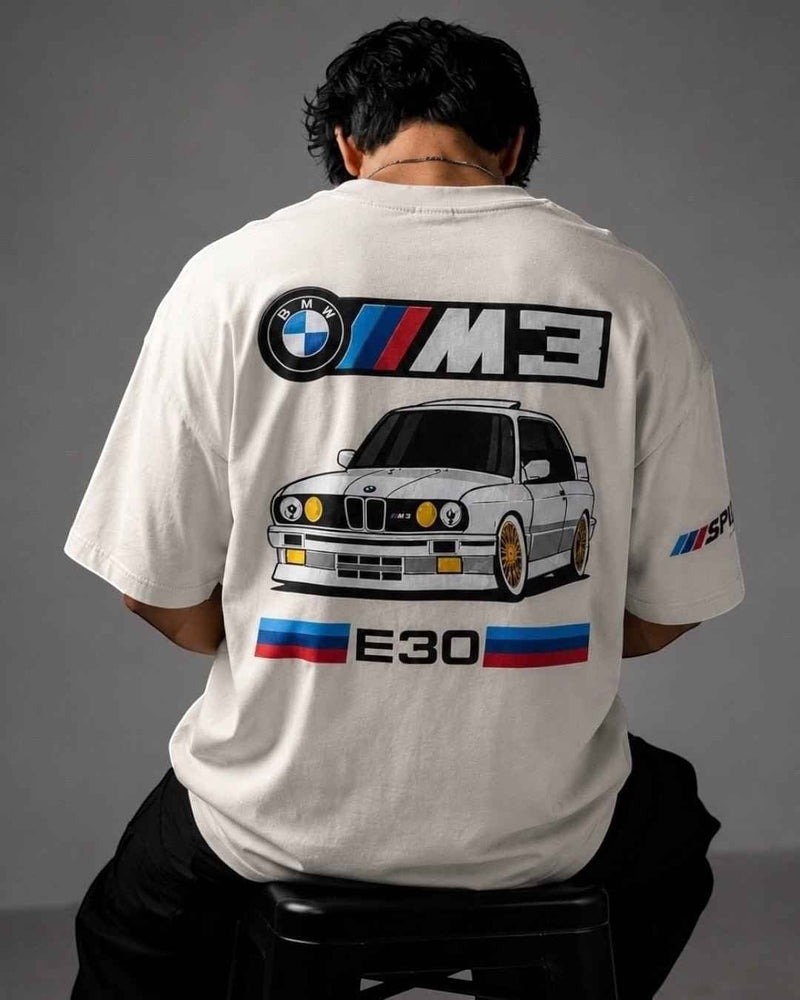 BMW M3 E30 Oversized T-Shirt - DevilDrip.in