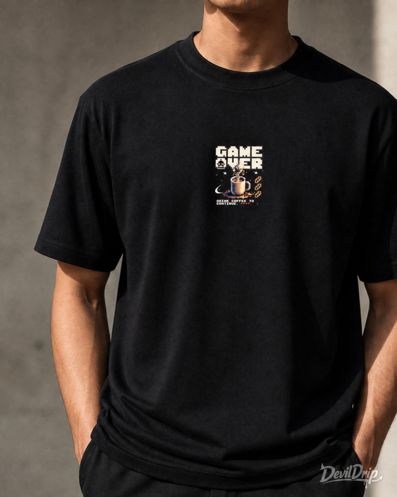 Game Over T-Shirt - DevilDrip.in