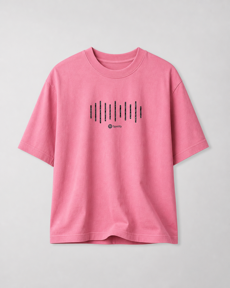 Minimal Soundwave Graphic T-Shirt
