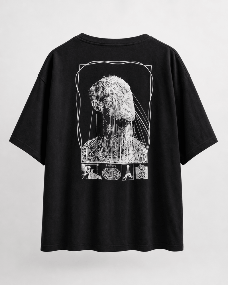 Abstract Human T-Shirt - DevilDrip.in