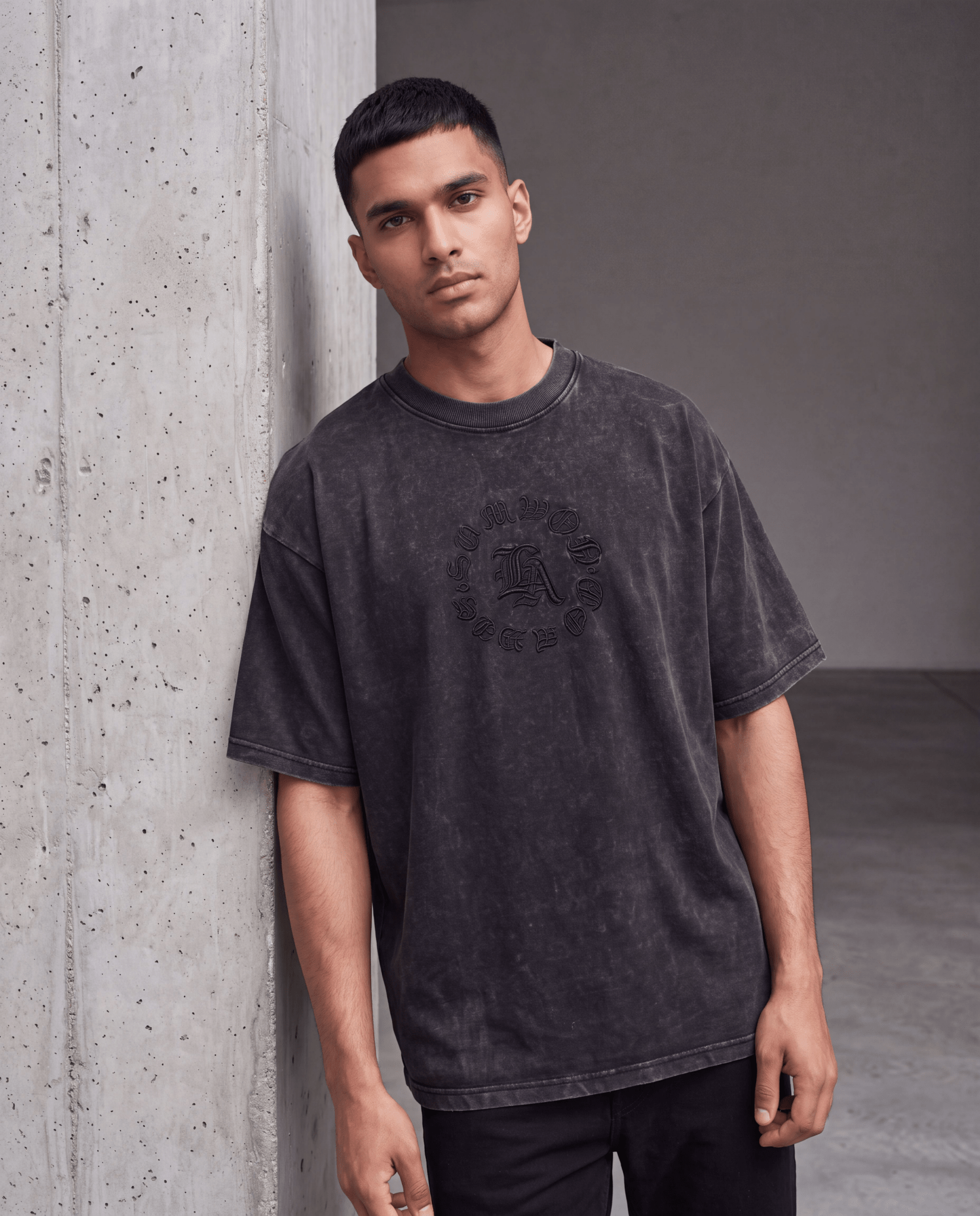 Acid Wash Gothic T-Shirt - DevilDrip.in