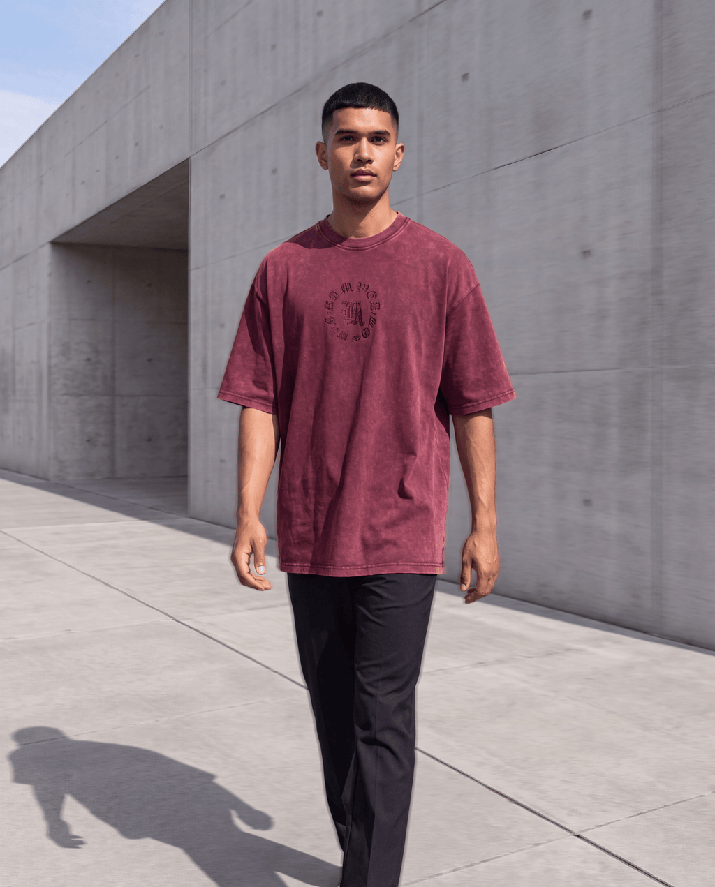 Acid Wash Gothic T-Shirt - DevilDrip.in