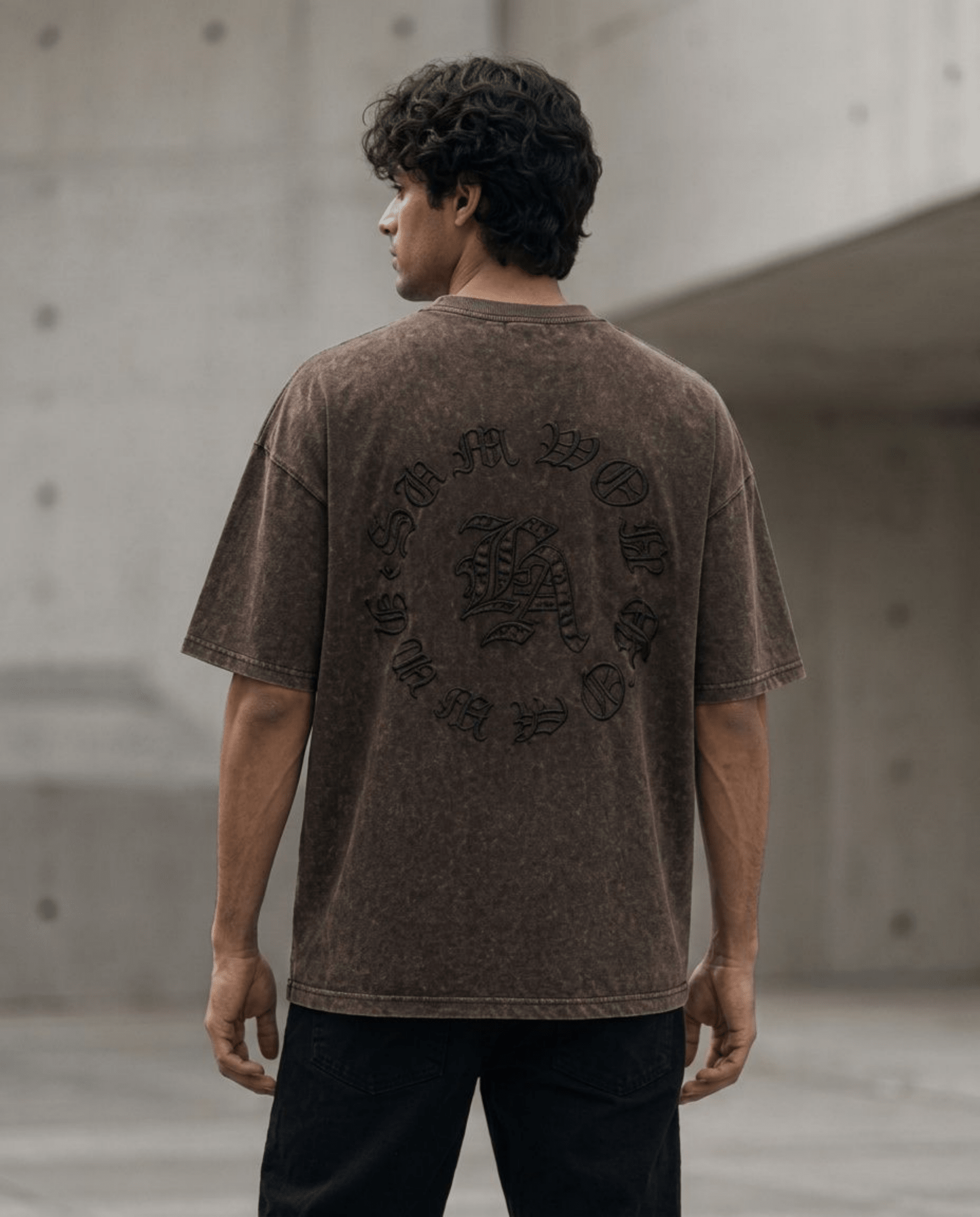 Acid Wash Gothic T-Shirt - DevilDrip.in