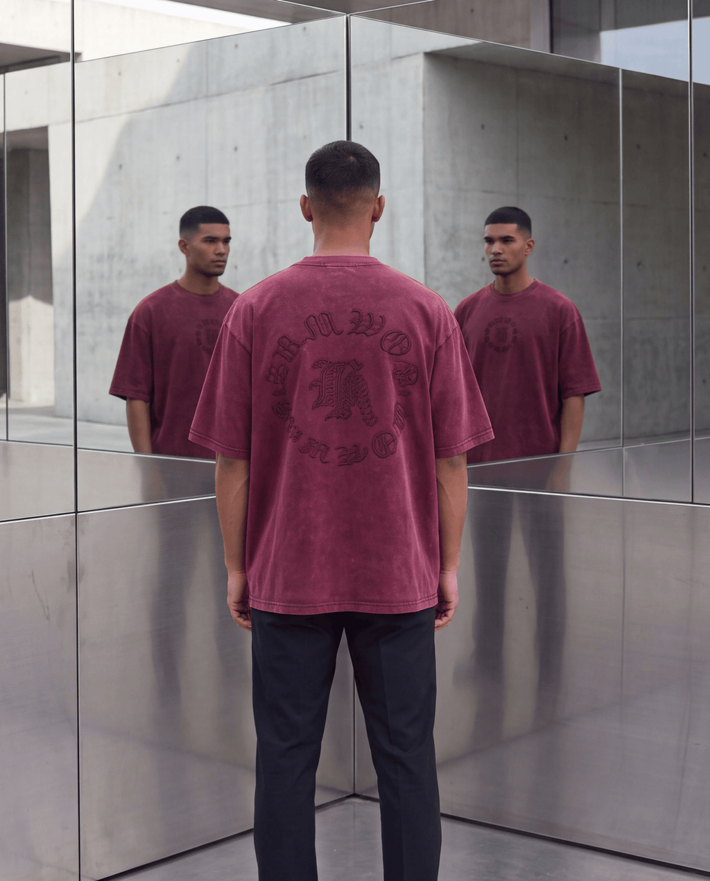 Acid Wash Gothic T-Shirt - DevilDrip.in