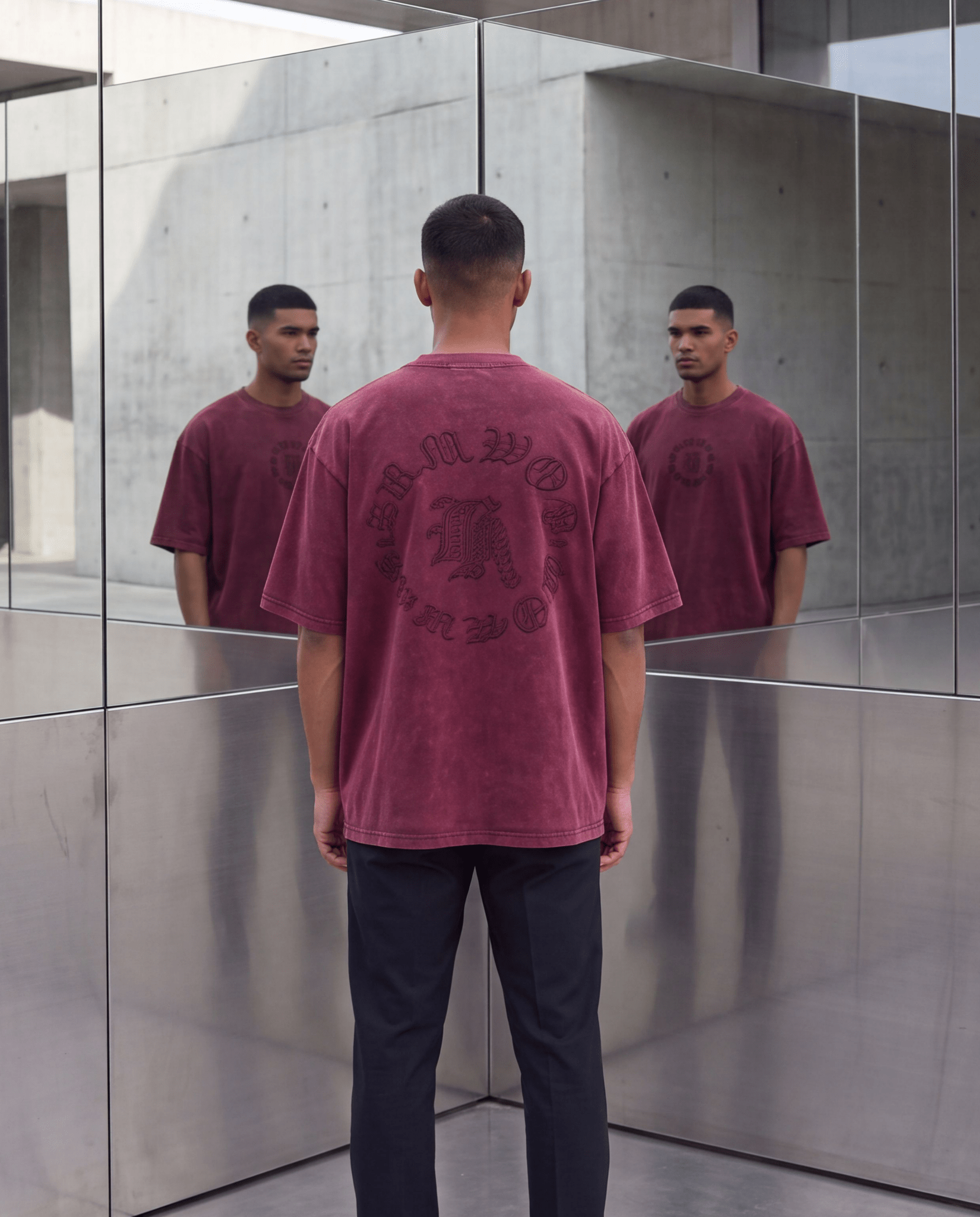 Acid Wash Gothic T-Shirt - DevilDrip.in