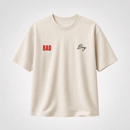 Bad Boy Minimal Graphic T-Shirt - DevilDrip.in