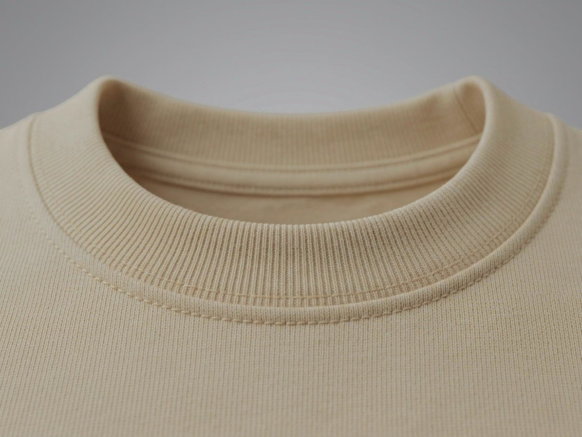 Beige Oversized T-Shirt | 240 GSM Premium | DevilDrip - DevilDrip.in