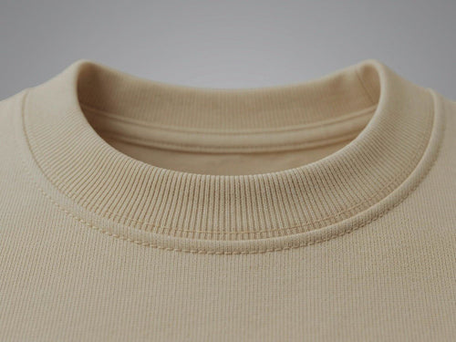 Beige Oversized T-Shirt | 240 GSM Premium | DevilDrip - DevilDrip.in
