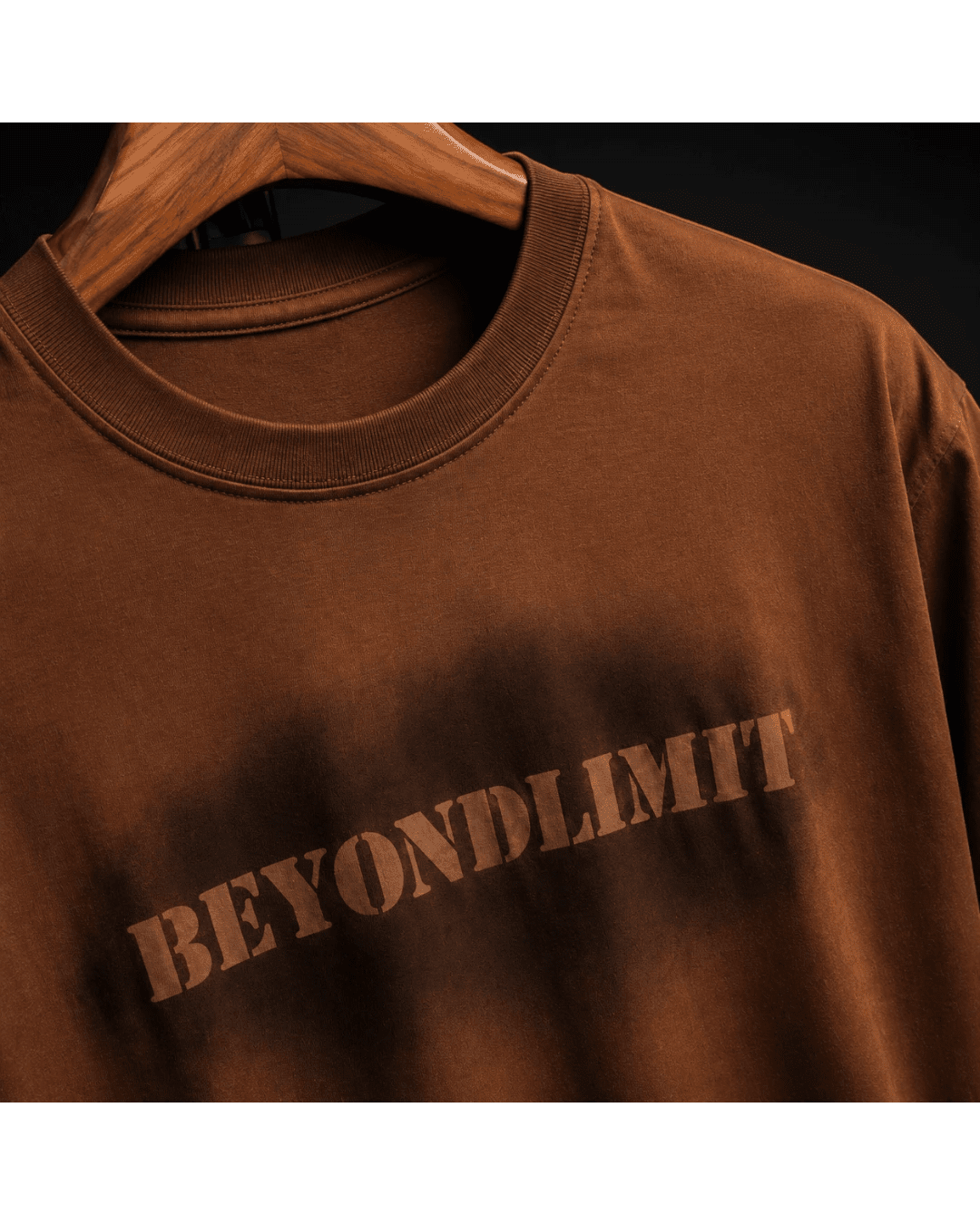 Beyond Limit Premium Oversized Unisex Vintage Acid Wash T-Shirt | 240 GSM Cotton - DevilDrip.in