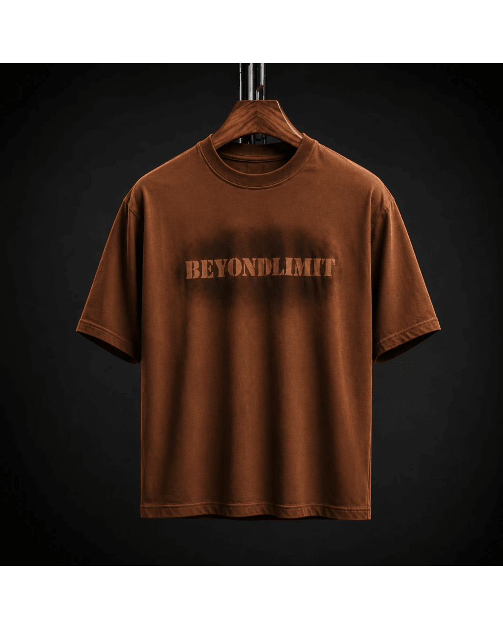 Beyond Limit Premium Oversized Unisex Vintage Acid Wash T-Shirt | 240 GSM Cotton - DevilDrip.in