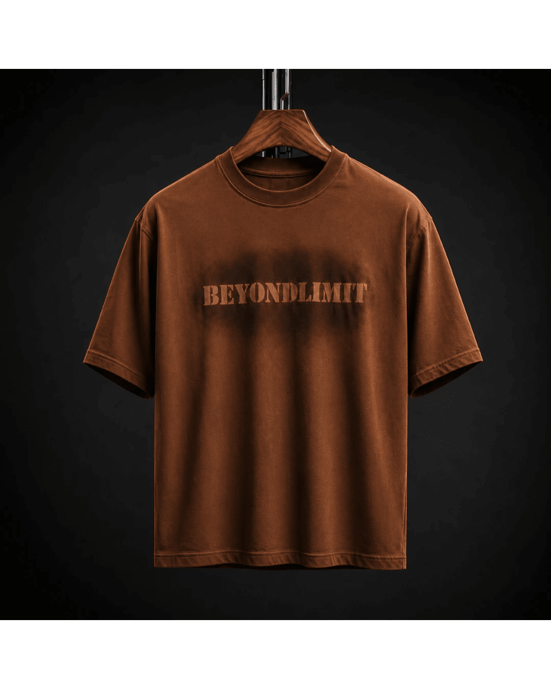 Beyond Limit Premium Oversized Unisex Vintage Acid Wash T-Shirt | 240 GSM Cotton - DevilDrip.in