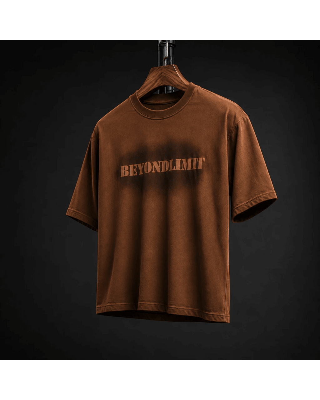 Beyond Limit Premium Oversized Unisex Vintage Acid Wash T-Shirt | 240 GSM Cotton - DevilDrip.in