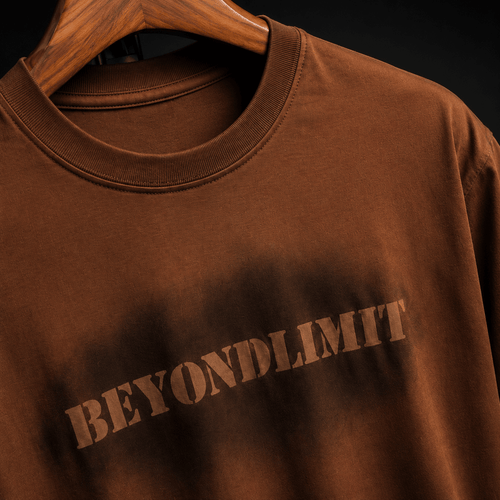 Beyond Limit Premium Oversized Unisex Vintage Acid Wash T-Shirt | 240 GSM Cotton - DevilDrip.in