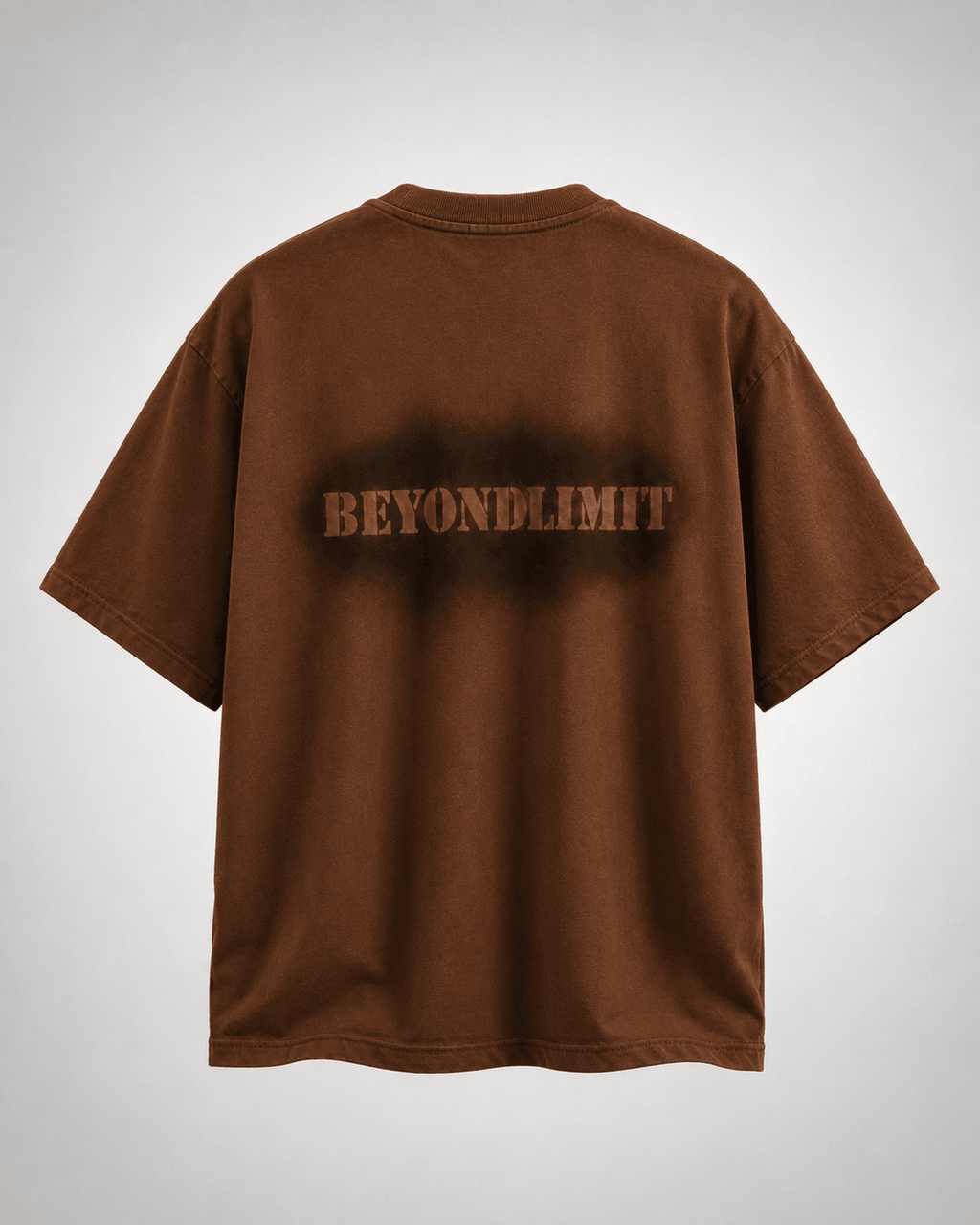 Beyond Limit Premium Oversized Unisex Vintage Acid Wash T-Shirt | 240 GSM Cotton - DevilDrip.in
