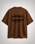 Beyond Limit Premium Oversized Unisex Vintage Acid Wash T-Shirt | 240 GSM Cotton - DevilDrip.in