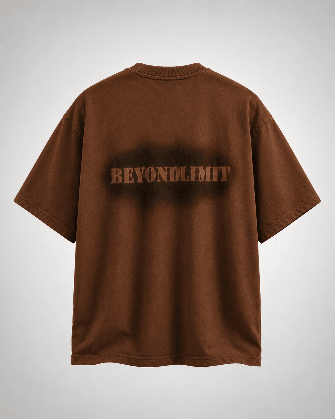 Beyond Limit Premium Oversized Unisex Vintage Acid Wash T-Shirt | 240 GSM Cotton - DevilDrip.in