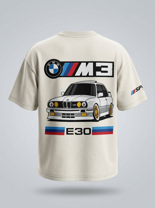 BMW M3 E30 Oversized T-Shirt - DevilDrip.in