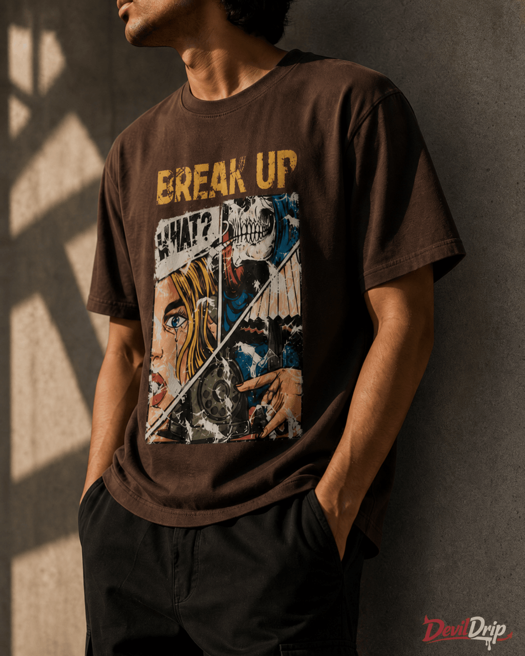 Break up Tee - DevilDrip.in