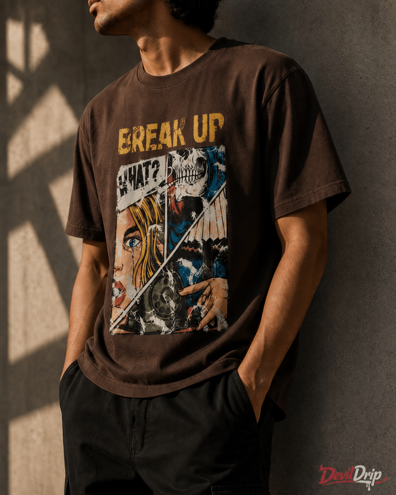Break up Tee - DevilDrip.in