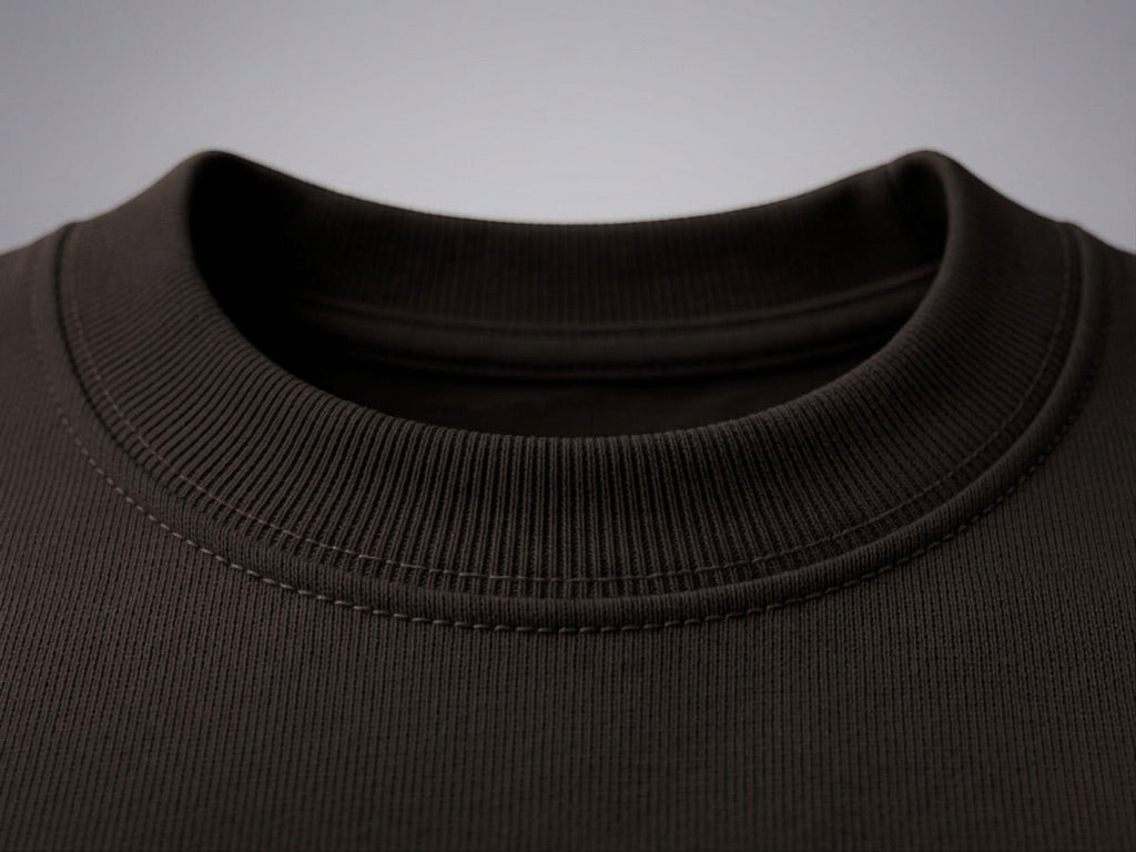 Coffee Brown Oversized T-Shirt | 240 GSM Premium | DevilDrip - DevilDrip.in