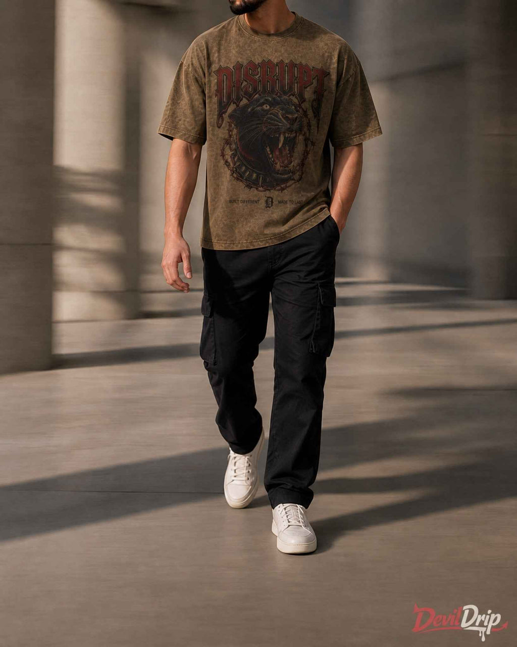 Disrupt Acid Wash T-Shirt