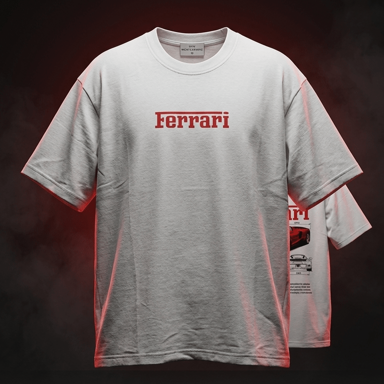 Ferrari Graphic T-Shirt | DevilDrip - DevilDrip.in