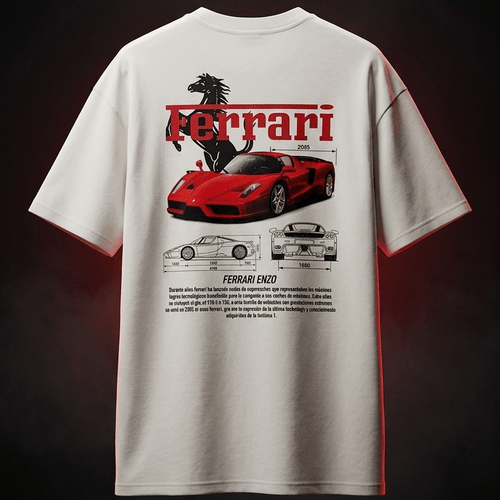Ferrari Graphic T-Shirt | DevilDrip - DevilDrip.in
