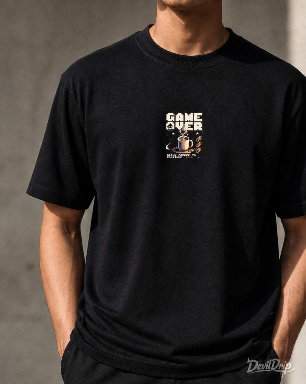 Game Over T-Shirt - DevilDrip.in