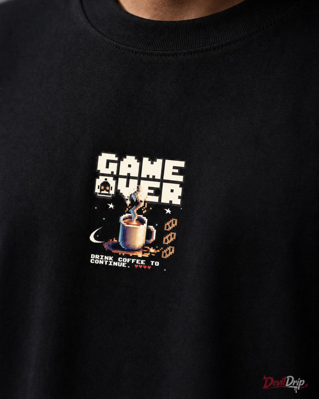 Game Over T-Shirt - DevilDrip.in