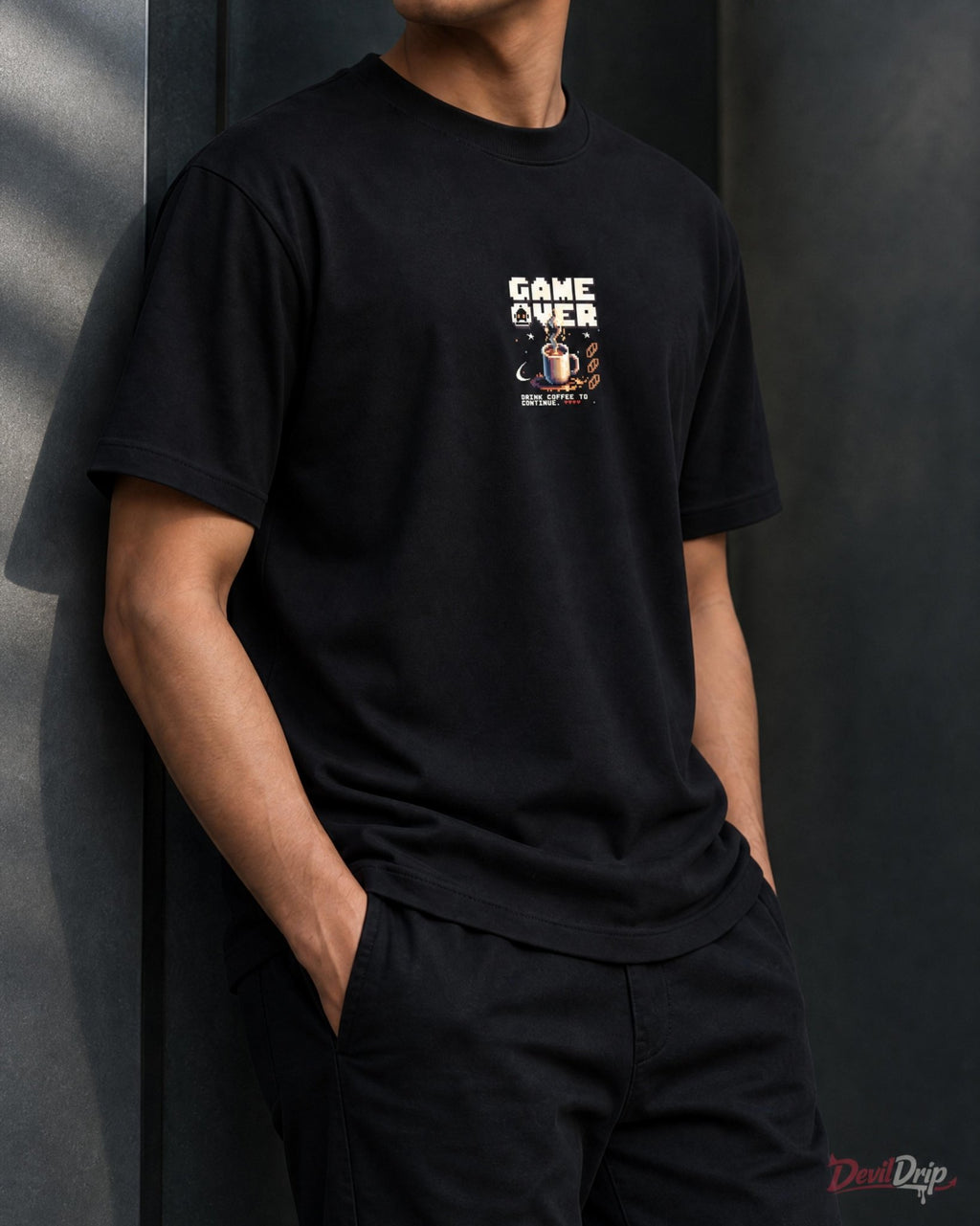 Game Over T-Shirt - DevilDrip.in