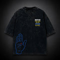 Gyaan Mat Do – Street Edition | Premium Oversized Unisex Vintage Acid Wash T-Shirt - DevilDrip.in