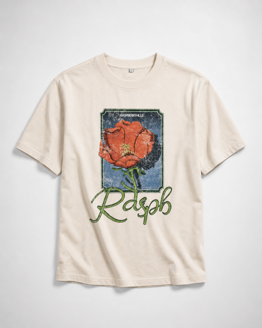 Vintage Rose Graphic T-Shirt