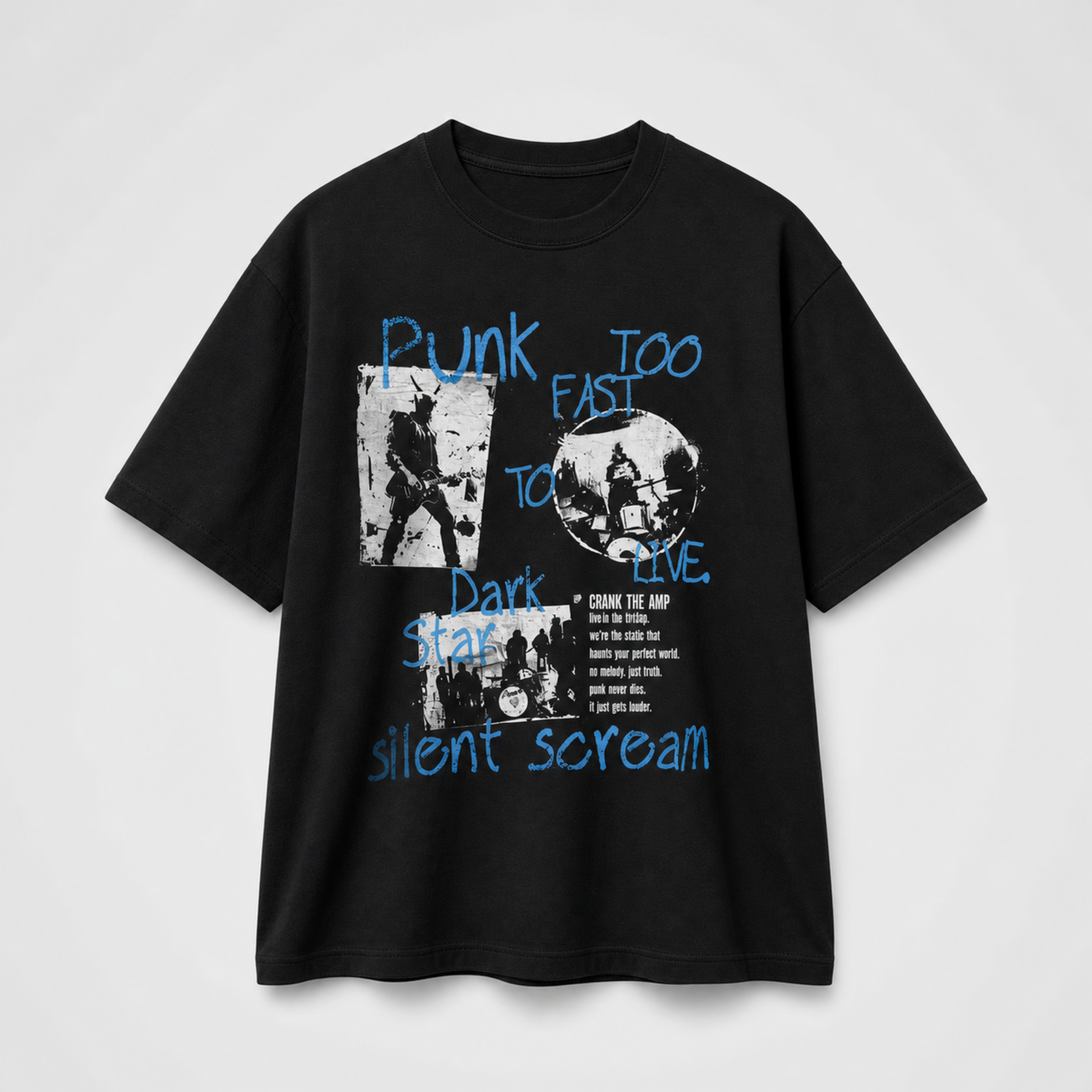 Vintage Punk Graphic T-Shirt