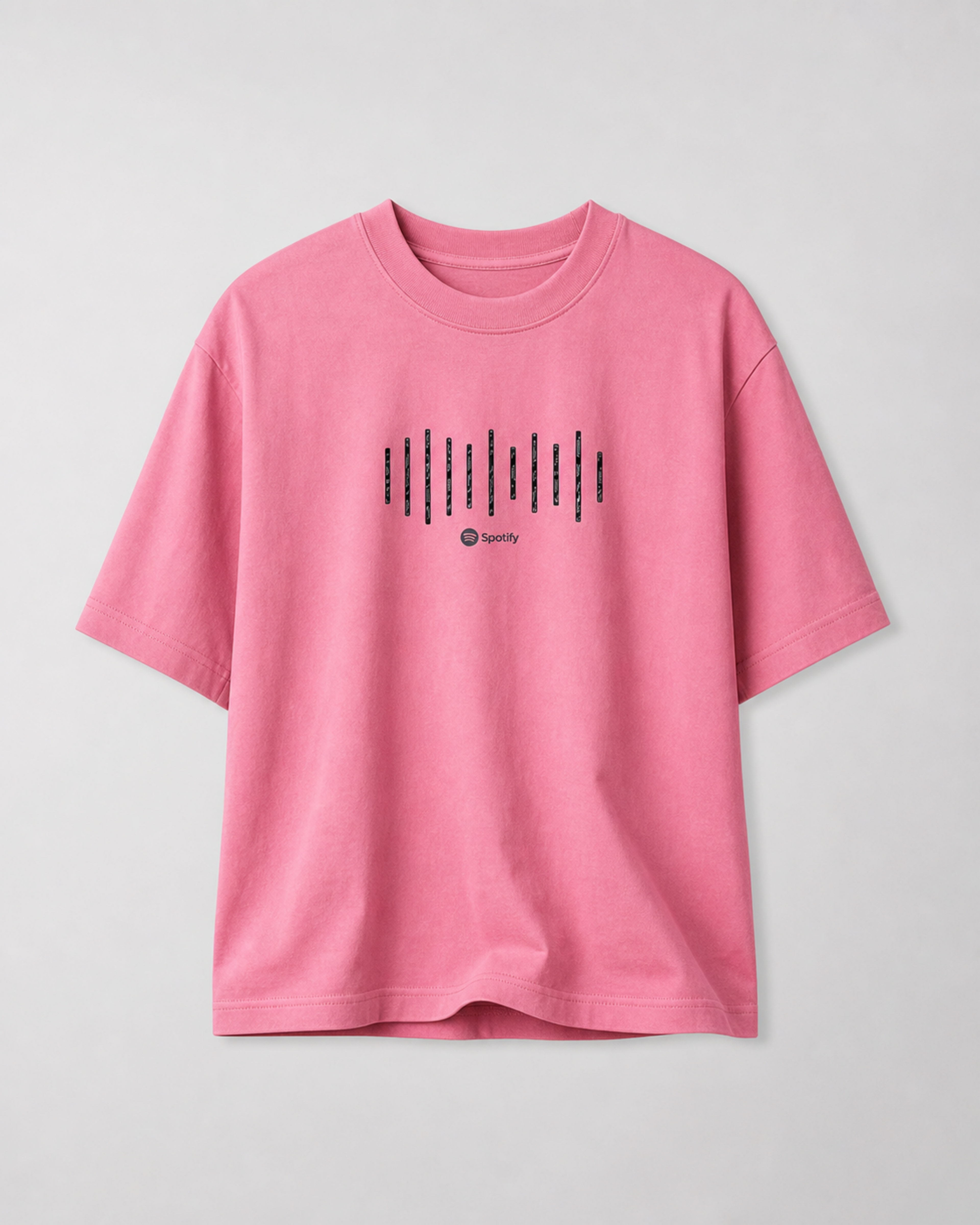 Minimal Soundwave Graphic T-Shirt