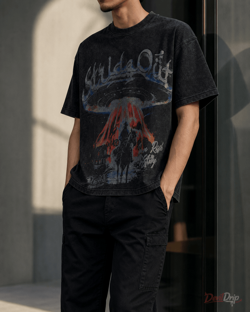 Life Is Not A Race Oversized T-Shirt - DevilDrip.in