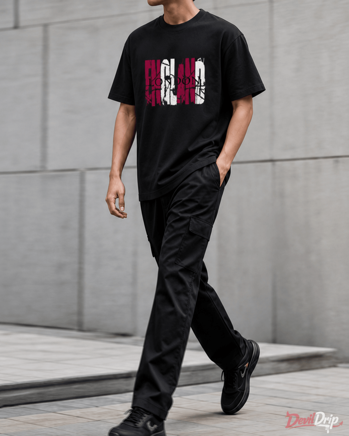 London Graphic T-Shirt - DevilDrip.in