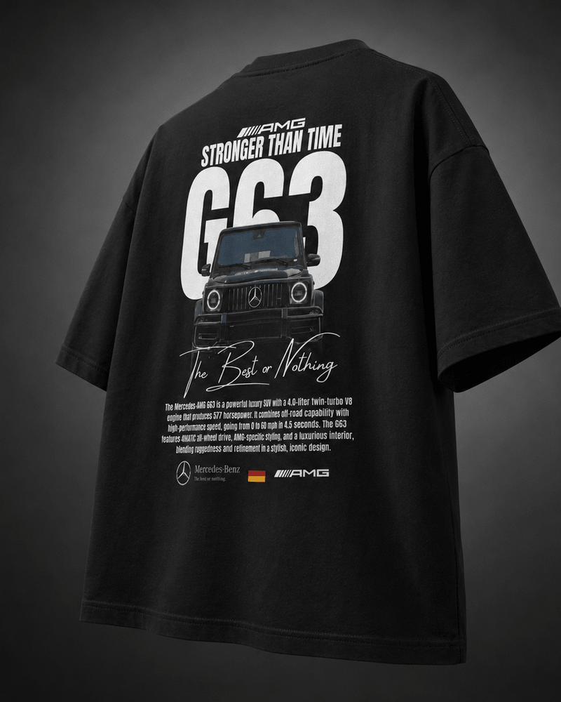 Mercedes AMG G63 Oversized T-Shirt - DevilDrip.in