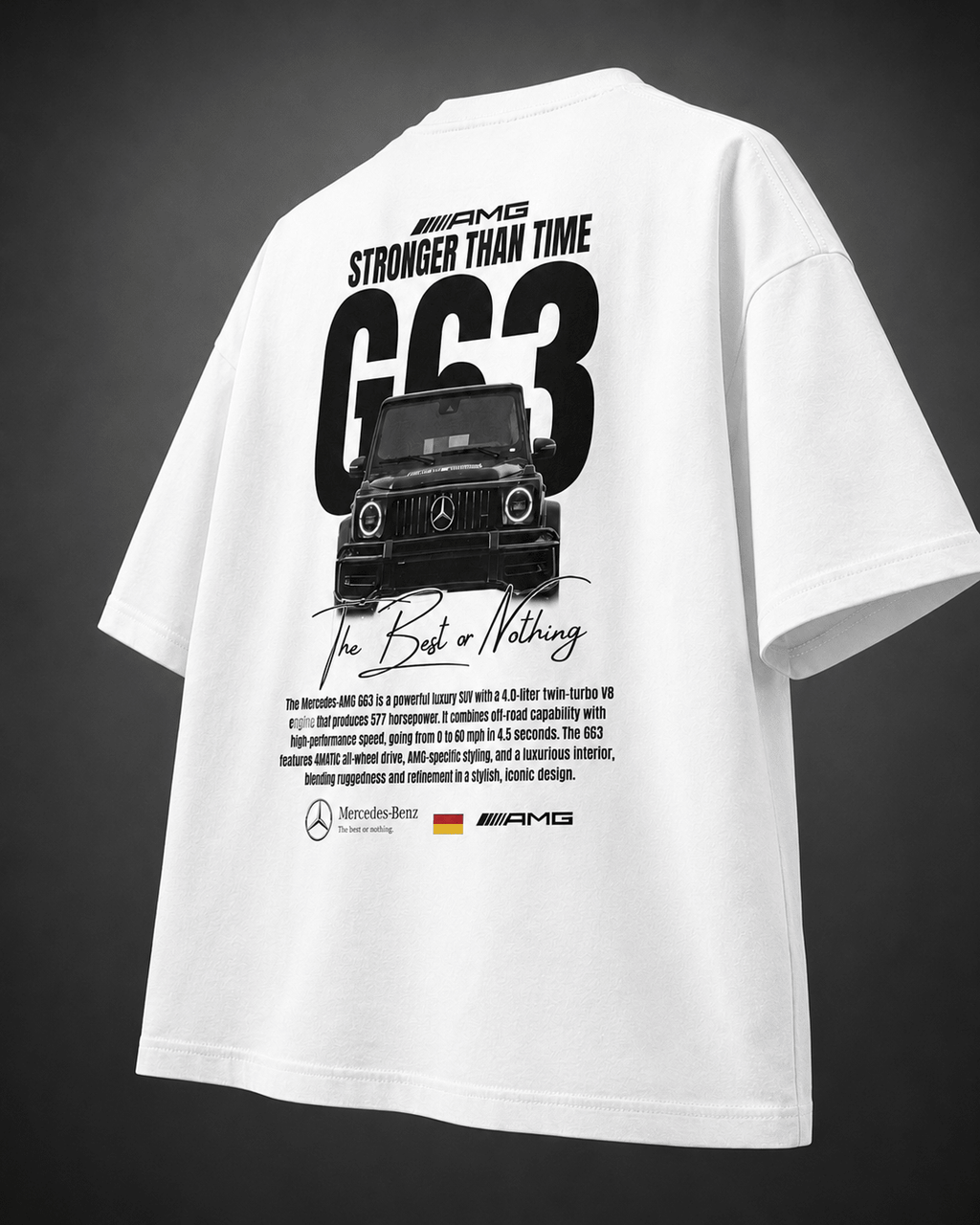 Mercedes AMG G63 Oversized T-Shirt - DevilDrip.in