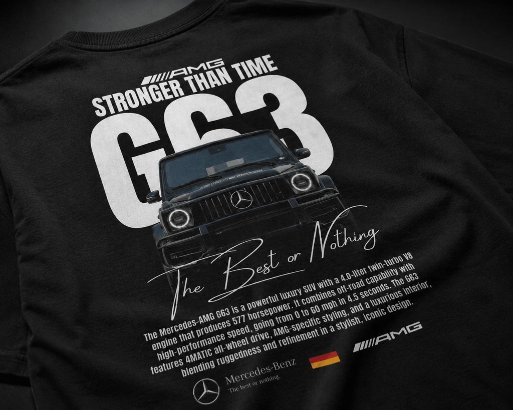 Mercedes AMG G63 Oversized T-Shirt - DevilDrip.in