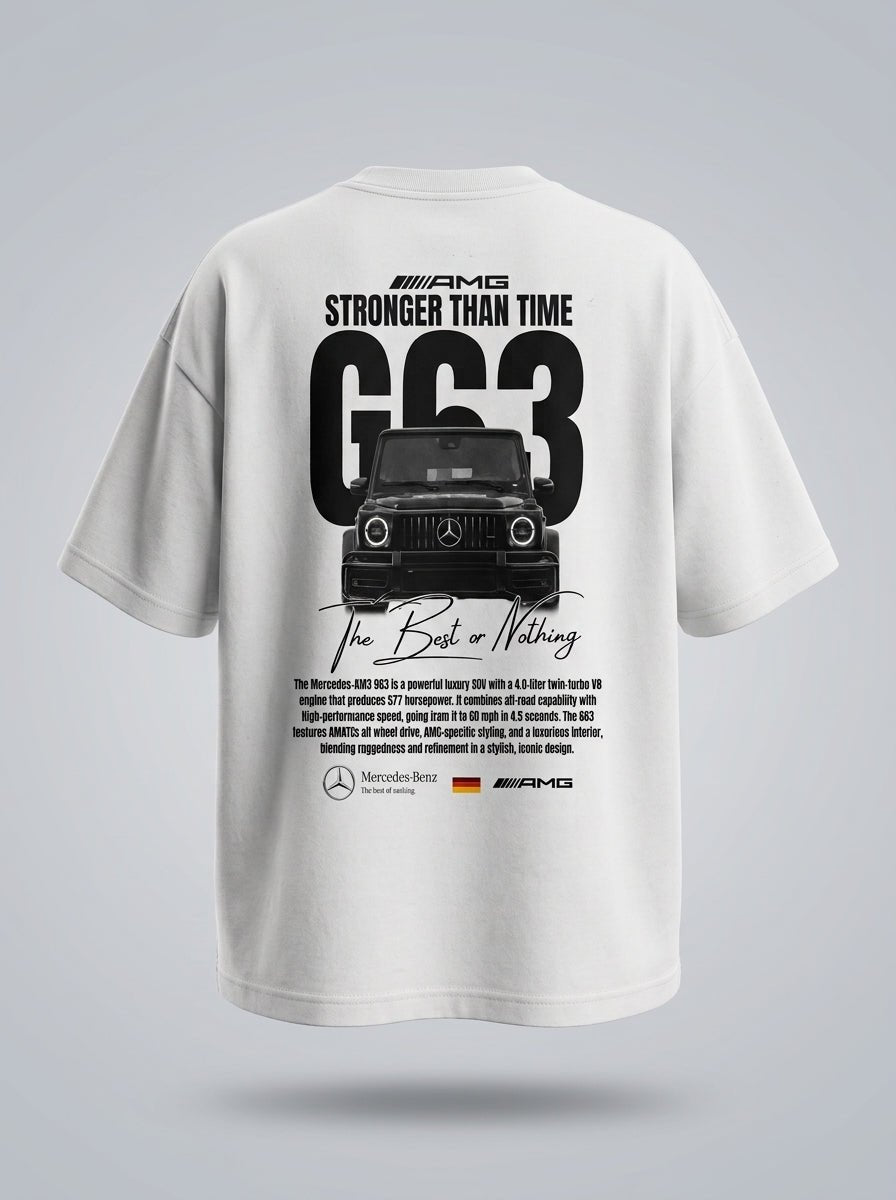 Mercedes AMG G63 Oversized T-Shirt - DevilDrip.in