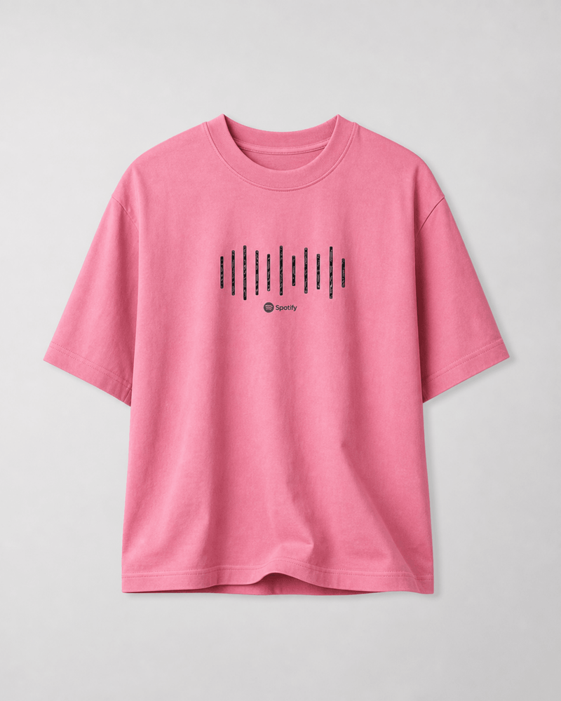 Minimal Soundwave Graphic T-Shirt - DevilDrip.in