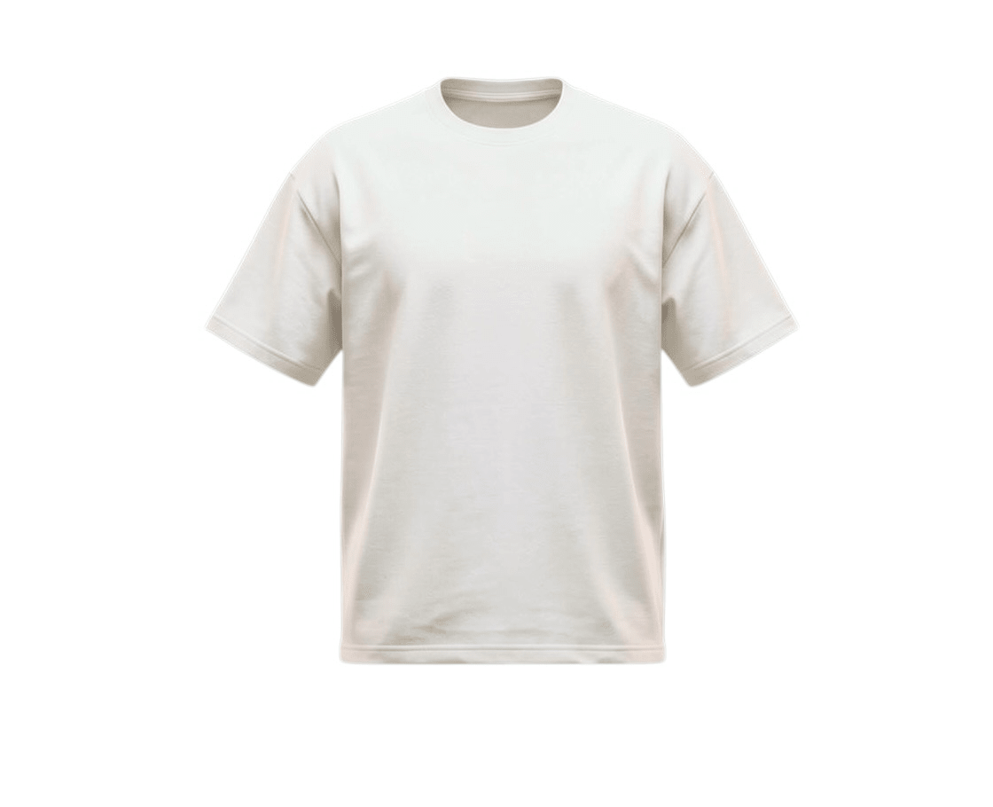 Off - White Oversized T-Shirt | 240 GSM Premium | DevilDrip - DevilDrip.in