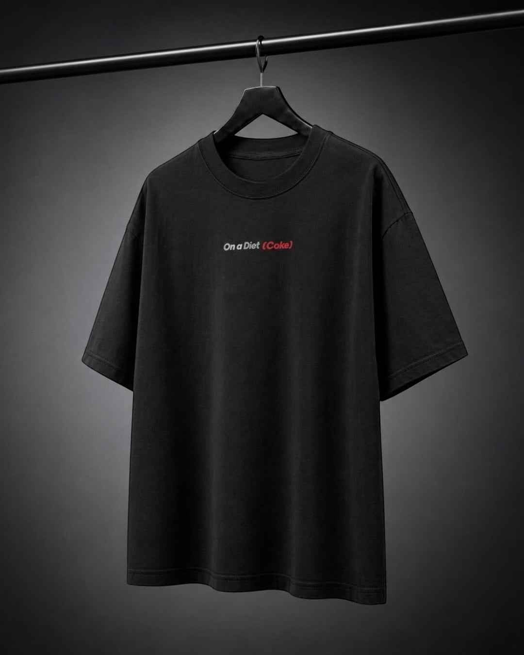 On a Diet (Coke) Oversized T-Shirt | DevilDrip - DevilDrip.in