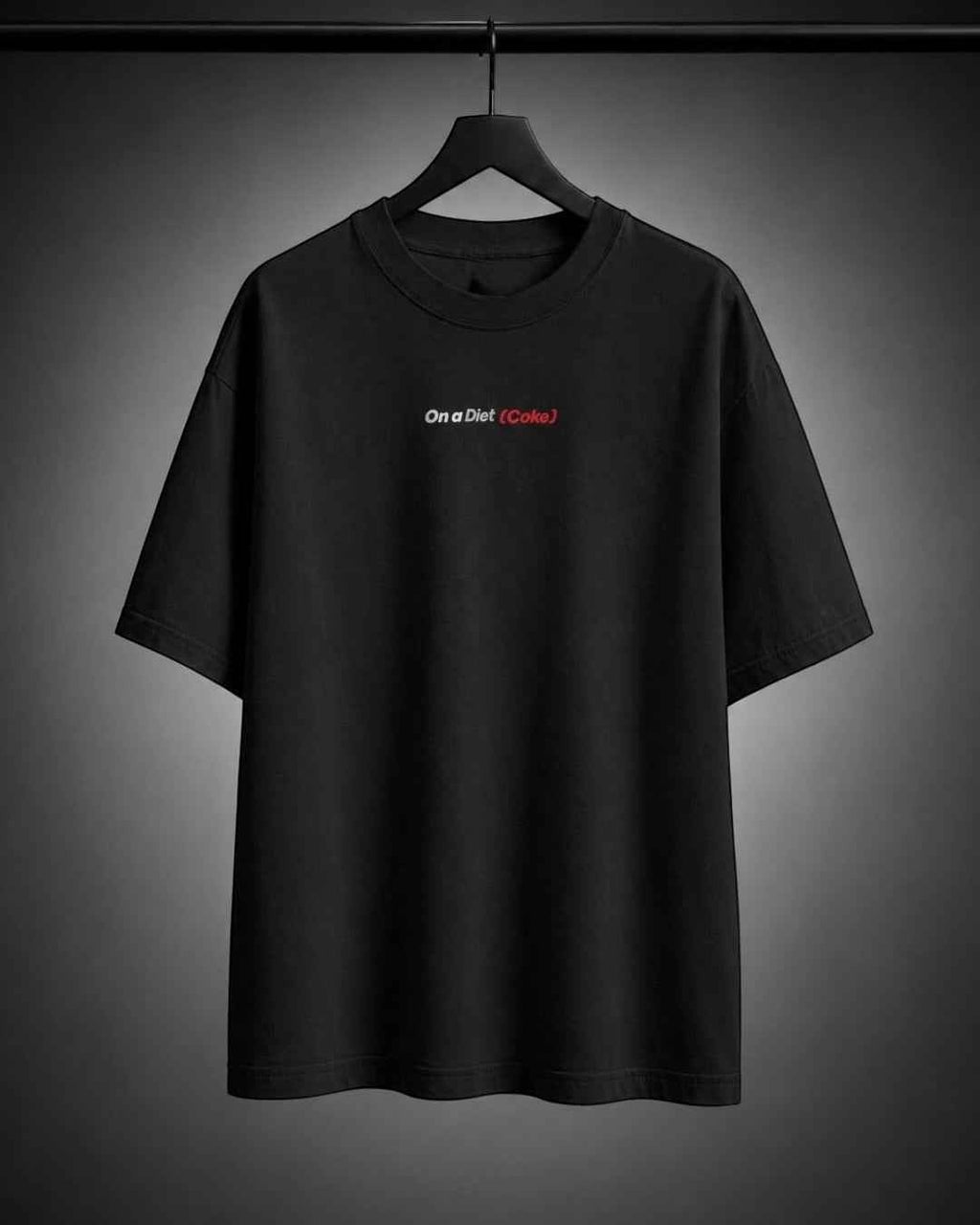 On a Diet (Coke) Oversized T-Shirt | DevilDrip - DevilDrip.in