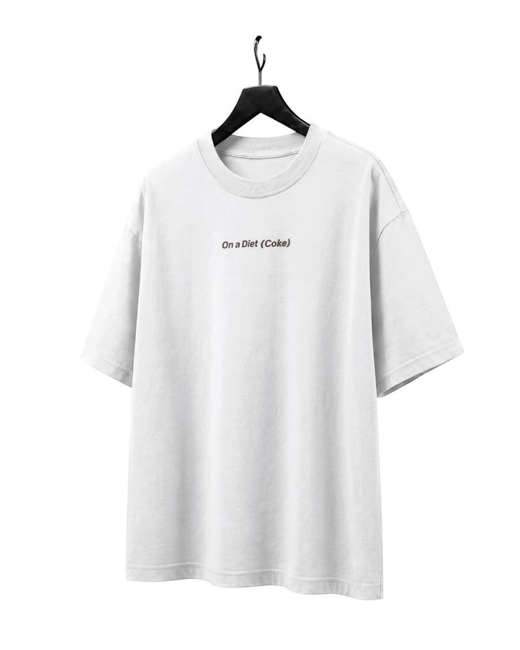 On a Diet (Coke) Oversized T-Shirt | DevilDrip - DevilDrip.in