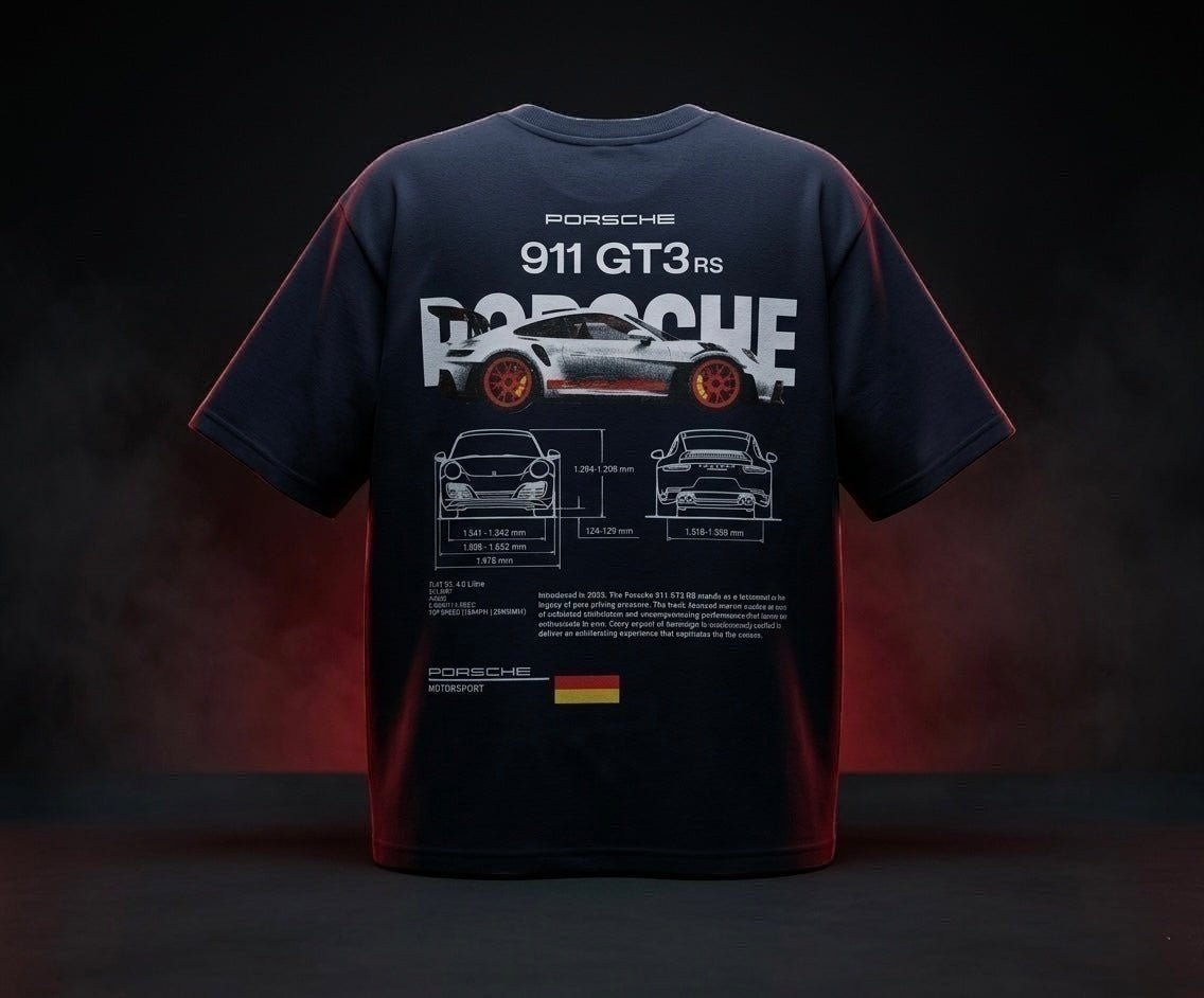 Porsche 911 GT3 RS Motorsport T-Shirt - DevilDrip.in