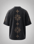 Respect The Power | Embroidered Effect T-Shirt - DevilDrip.in