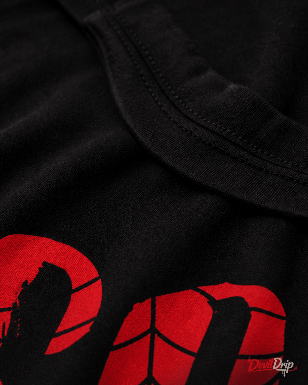 Spider Web Graphic T-Shirt - DevilDrip.in