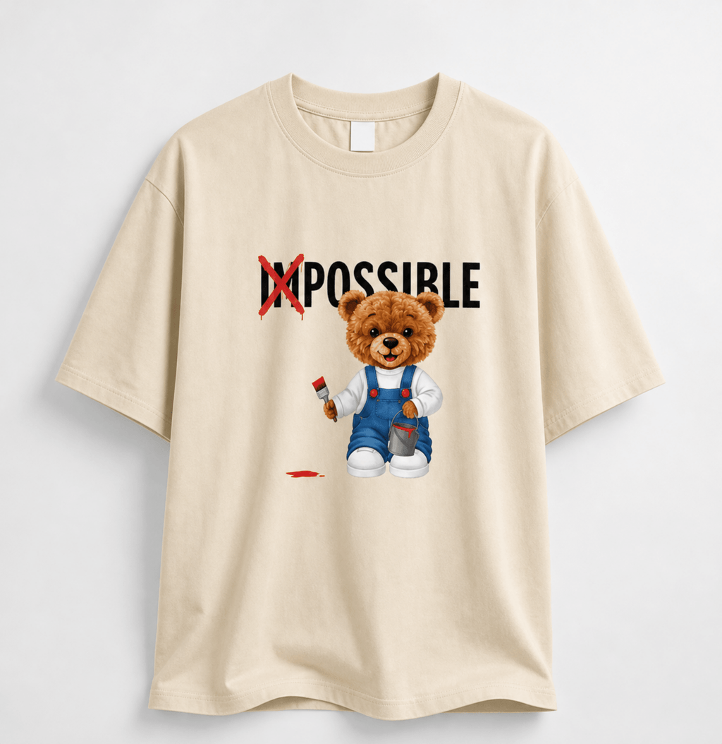 Teddy Bear Graphic T-Shirt - DevilDrip.in